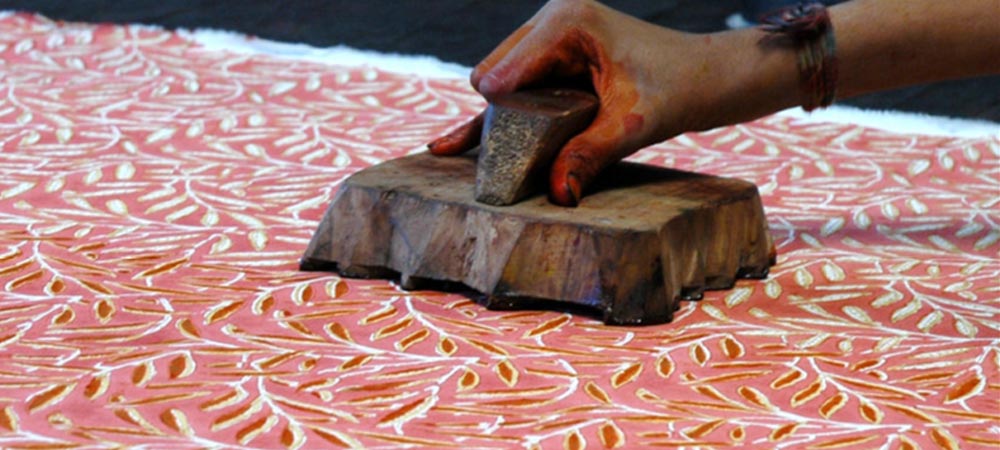 Hand Blocking, Sanganer Rajasthan