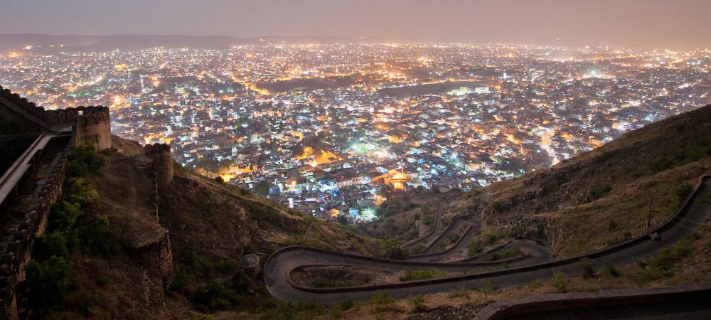 nahargarh night view